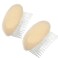 AnHua&reg;2PCS Charming BUMP IT UP Volume Inserts Do Beehive hair styler Insert Tool Hair Comb Black/Brown colors for choose Hot (Beige)