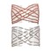 LOVEF 2pcs Fashion Magic Beaded Elasticity Double Hair Comb Clip Stretchy Women Hair Accessories