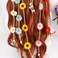 YAXAMING Reindeer Antler Headband Christmas Deer Antler Hairband Fawn Horn Hair Bands Women Hair Hoop Headpiece Accessories