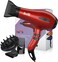 1875W Professional Salon Hair Dryer for Fast Drying,Negative Ionic Blow Dryer 2 Speeds and 3 Temperature Settings with Concentrator Attachment, Cool Shot Button,Black