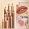 Dulele 12 Colors Slim Lip Liner Pencil Set, Creamy Lip Liner Matte Lipstick Plumping Lip Definer Pencil, Smooth and Long Lasting Natural Lip Makeup (Red)