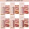 Lip Liner and Lipstick Set, 12 Pcs Long Lasting Nude Lip Liner Pencils with Matte Lipgloss, Waterproof Liquid Lip Sticks Make up Gift Set for Black Mature Women