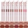 Lip Liner Set, 6 Colors Longwear and Pigmented Matte Lip Pencil Makeup, Smooth Application, Retractable Waterproof Lip Liner