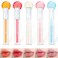 5PCS Shimmer Bomb Lip Gloss, Lip Tint Infused With Vitamin E, Moisturizing   Sparkle   Long Lasting   Hyaluronic Acid   High Shine   Crushed Diamonds, Gift Makeup For Girls