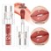 2PCS Magic Color Changing Lip Oil, Warm Change Moisturizing Lip Gloss Lip Oil Hydrating Lip Oil, Upgraded Long Lasting Nourishing Magic Big Brush Color Changing Lip Oil（Pink+Red）