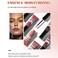 4 Colors Hydrating Glossy Liquid Lipstick Set, Moisturizing Shiny Tinted Lip Gloss, Nourishing Long Lasting Lip Stain Lip Blam for Girls And Women Makeup