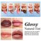 6 Pcs Lip Tint Hydrating, Tinted Lip Balm, Deep Nourishing Glossy Lipstick Set, Long Lasting Moisturizing Lip Care Balm Lip Makeup for Dry, Cracked and Chapped Lips