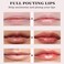 5 Color Glossy Lip Butter Gloss,Moisturizing Non-stick Cup Liquid Lip Gloss,Natural Plumping Lip Tint,Mirror Toot Lip Gloss for Women (5 Colors/Set, A)
