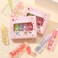 6pcs Fruit Flavored Lip Gloss Set, Roll on Lip Gloss Set Kids Lip Gloss Cute Lip Oil for Girls, Glossy and Shiny Non-Toxic, Kid Friendly, Kids Gift