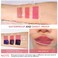 Dulele 3PCS Peel Off Lip Liner Stain, Matte Finish Waterproof Lipstick, Brown Lip Liner, Highly Pigmented Lip Liner Peel Off Tattoo