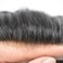 N.L.W. NLW European human hair toupee for men with HD Soft fine French lace 10x8 Straight hair pieces human hair replacement system for men hair units #1b40