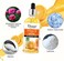 Vitamin C Toner Hyaluronic Acid Moisturizing Refines Pores Oil-Control Orange Extract Repair Skin 100ml / 3.38fl.oz
