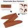 DRESHOW 8 Pack Adjustable Knotted Headbands Non Slip Elastic Yoga Hair Bands Solid Colors Headbands for Women and Girls