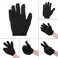 Airlxf Magic Curly Sponge Gloves - Curl Hair Wave Tutorial for Barbers, Twist Brush Styling Tool and Hair Brush