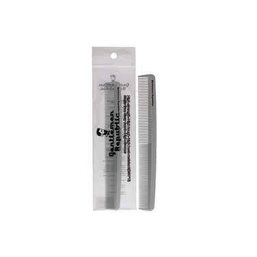 Gentlemen Republic Styling Comb Men 1 Pc (I0110208) &ndash; Made with Carbon Ceramic Material, Lightweight Anti-Slide, Heat Resistant Up to 230 degrees for Professionals &amp; Stylist