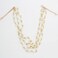 yueton 2pcs Fashion Ladies Artificial Pearl Tassel Chain Clips Barrettes Headband Hair Clips Clamp Headwear Edge Clips Bobby Pins