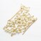 yueton 2pcs Fashion Ladies Artificial Pearl Tassel Chain Clips Barrettes Headband Hair Clips Clamp Headwear Edge Clips Bobby Pins