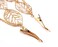 yueton 2pcs Fashion Ladies Hollow Out Leaves Gold Chain Alligator Clips Barrettes Bobby Pin Hair Clips Bride Headwear Edge Clip Clamps Headbands