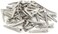 Honbay 50PCS Silver Tone Metal Alligator Hair Clips for DIY Crafts or DIY Hair Accessories (4.5cm/1.77inch)