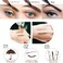 Black Eyebrow Pencil - Waterproof Microblade Brow Pen, Natural Looking Eyebrows Effortlessly