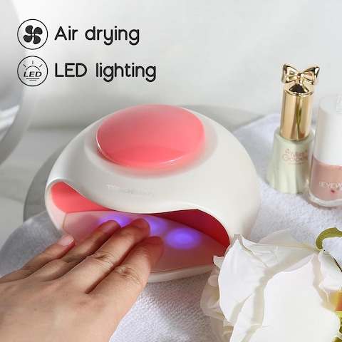 Portable Nail Fan Polish Dryer for Regular Polish Machine Quick Dry, Safe for Skin, Great Gift for Children&#39;s, Battery Powered, Non-Hands Tanned Version