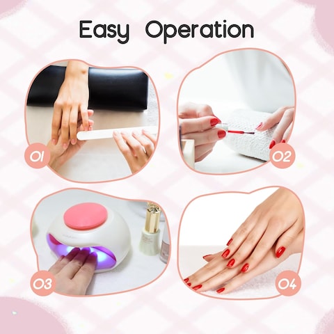 Portable Nail Fan Polish Dryer for Regular Polish Machine Quick Dry, Safe for Skin, Great Gift for Children&#39;s, Battery Powered, Non-Hands Tanned Version
