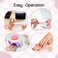 Portable Nail Fan Polish Dryer for Regular Polish Machine Quick Dry, Safe for Skin, Great Gift for Children's, Battery Powered, Non-Hands Tanned Version