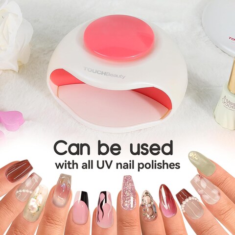 Portable Nail Fan Polish Dryer for Regular Polish Machine Quick Dry, Safe for Skin, Great Gift for Children&#39;s, Battery Powered, Non-Hands Tanned Version