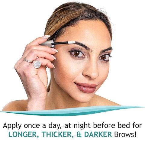 FEG Max Eyebrow Enhancer Growth Treatment Serum   Eyebrow Enhancing Serum to Help Lengthen and Thicken Eyebrows   Non-irritating Brow Serum   6ml