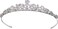 HONGMEI Silver Bridal Tiaras and Crowns for Women and Girls, Rhinestones Wedding Headband, Hair Accessories for Wedding Prom Bridal Party