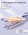 Waver Curling Iron Curling Wand - BESTOPE PRO 5 in 1 Curling Wand Set with 3 Barrel Hair Crimper for Women, Fast Heating Crimper Wand Curler in All Hair Type, Women Gifts - Purple