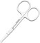 FEITA Mini Nose Hair Round Tip Scissors, Men's grooming Scissors All Purpose Facial safety Scissors Cute for Woman Eyebrow, Lash, Mustache, Pubic Hair