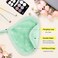 HOMEXCEL Makeup Remover Cloth 12 Count (Pack of 1), Reusable Makeup Remover Pads, Washable Ultra Soft Facial Cleansing Cloths for All Skin Types, 5 X 5 In, Green