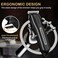 Beard Trimmer Electric Hair Trimmer for Men Hair Clipper Cordless USB Rechargeable Electric Razor for Cutting Hair Mens Grooming Trimmer Kits