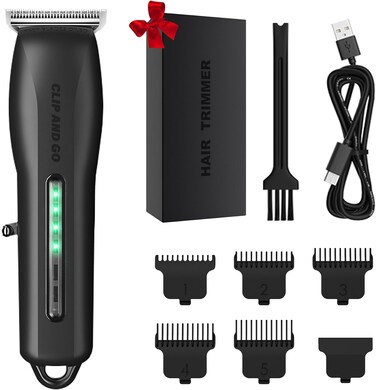 Beard Trimmer Electric Hair Trimmer for Men Hair Clipper Cordless USB Rechargeable Electric Razor for Cutting Hair Mens Grooming Trimmer Kits