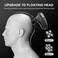 7D Head Shavers for Men,5 in 1 Bald Head Shavers for Men, Head Electric Razor with Nose Hair Sideburns Trimmer, Waterproof Wet/Dry Mens Grooming Kit, LED Display, USB Rechargeable