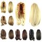 KUKISHOP 10&quot; Ponytail Hair Extension Short Straight Claw Clip in Ponytail Extensions Synthetic Wig Hairpiece for Girls Ladys Women 4010
