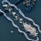 ULAPAN Bride Wedding Headband, Bridal Headpiece, Crystal Pearl Hair Tiara, Rhinestone Bridesmaids Hair Jewelry for Women Party