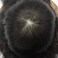 French Lace Hair System for Men Pu Around Mens Toupee Human Hair Toupee for Men Hairpiece 120% Medium Light to Medium Density #1B Off Black, 8X10
