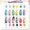 Nail Art Pens Set,12 Color Acrylic Nail Polish Pens, Waterproof and Quick-drying Nail Acrylic Paint Pens Drawing Painting Point Liner Pen,DIY Graffiti Nail Pens for Women
