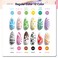 Nail Art Pens Set,12 Color Acrylic Nail Polish Pens, Waterproof and Quick-drying Nail Acrylic Paint Pens Drawing Painting Point Liner Pen,DIY Graffiti Nail Pens for Women