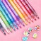Nail Art Pens Set,12 Color Acrylic Nail Polish Pens, Waterproof and Quick-drying Nail Acrylic Paint Pens Drawing Painting Point Liner Pen,DIY Graffiti Nail Pens for Women