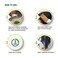 Nupur Natural Henna with Goodness of 9 Herbs for Silky &amp; Shiny Hair 3 Pack (3 x 120 g)