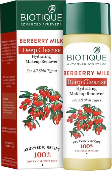 Biotique Bio Berberry Hydrating Cleanser For All Skin Types, 120Ml I Ayurvedic Recipe I Botanical Extracts
