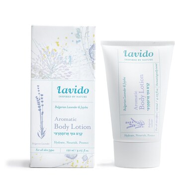 Lavido - Natural Aromatic Body Lotion   Non-Toxic, Clean Skincare (Lavender, 4.05 fl oz   120 ml)
