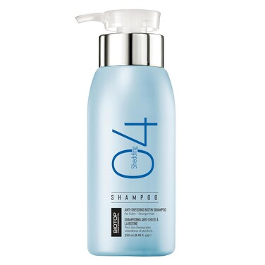 Biotop Professional 04 Hair Loss Shampoo - Made with Biotin, Red Clover and Citric Acid - Strengthening Treatment for Repair - For Shedding or Thinning Hair (8.45 oz)