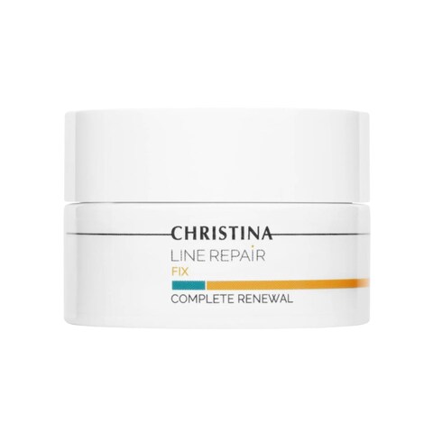 Christina Line Repair Complete Renewal Cream with Glycolic Acid   Anti-Aging AHA Face Repair Cream   Aquaderm Complex for Wrinkle Reduction, Elasticity Boost, and Even Skin Tone 50ml
