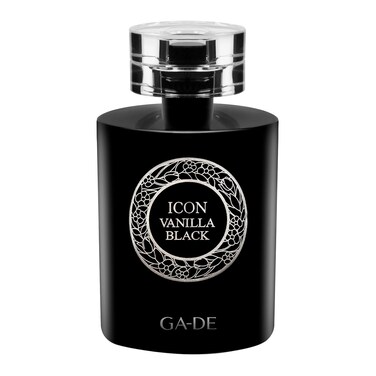GA-DE Icon Vanilla Black - EDP Spray Perfume for Women - Warm, Smoky - Vanilla Notes, Spiced Accords of Amber, Sandalwood - Exotic Fruits - 3.4 oz