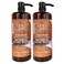 Dead Sea Collection Hand Soap Pump Coconut - Hand Wash Liquid with Dead Sea Minerals and Coconut Oil - All Skin Types Moisturizing &amp; Nourishing - Pack of 2 (33.8 Fl Oz Each) - 67.6 Fl Oz