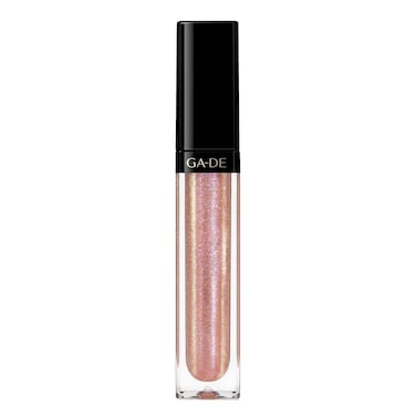 GA-DE Crystal Lights Lip Gloss, 800 - Enriched with Light-Reflecting Crystal Pearls - Smooth Silky, Rich Color - Moisturizes and Adds Shine - 0.2 oz